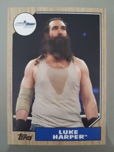 2017 Topps Heritage WWE Luke Harper #56 SmackDown Wrestling Lesen!