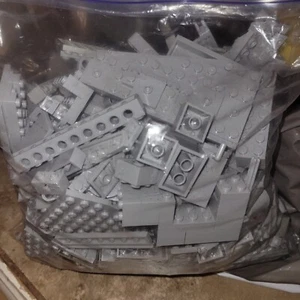 Lego Steine Blöcke Sonderteile Technik grau 600+ nicht zufällig - Bild 1 von 5