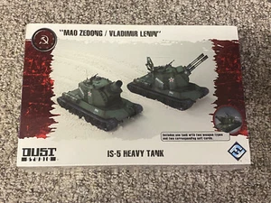 Dust Tactics IS-5 Heavy Tank Mao Zedong / Vladimir Lenin - New & Sealed - Picture 1 of 2