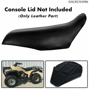 FIT FOR HONDA FOURTRAX 300 SEAT COVER #9 1988-00 BLACK STANDARD ATV SEAT COVER U - Picture 1 of 12