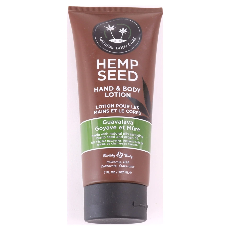 Hemp Seed Hand & Body Lotion Guavalava for Soft, Hydrated Skin & Tropical Scent - Image 1 of 1