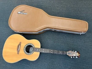 Ovation 1612 Ebony Fretboard Made In USA w/Original Case Acoustic/electric Guita - Picture 1 of 12