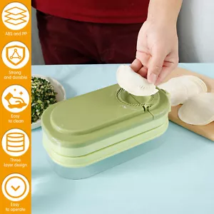 Dumpling Maker with Storage Box Multifunctional Dumpling Maker Press Set teOyq - Picture 1 of 12