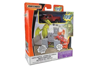 ✅✅MATTEL Matchbox Popup Castle Battle the Dragen Adventure System Set  New RARE✅ - Picture 1 of 1