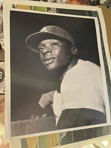 Fotografía Dick Allen 20x24 PHILADELPHIA PHILLIES joven rara sin brillo - Imagen 1 de 1