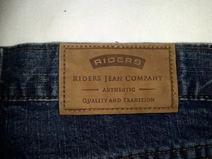 Robuste Vintage AUTHENTIC RIDER LABEL Denim Blue Jeans - 32 Taille 30 Schrittlänge - TOP - Bild 1 von 9