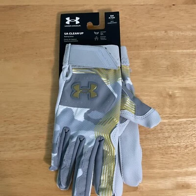 Guantes de bateo de béisbol Under Armour Clean Up para hombre pequeños 1365468 094 Foto 1 de 4