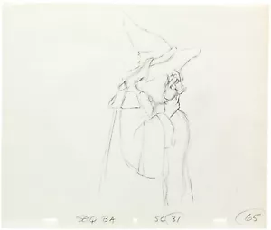 1978 LORD OF THE RINGS GANDALF ORIGINAL ART PAGE PRODUCTION DRAWING ANIMATION - Picture 1 of 1