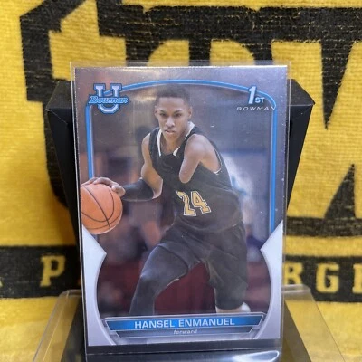 2023 Bowman U 1st Bowman Hansel Enmanuel #52 - Image 1 of 2