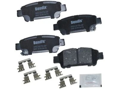 Juego de pastillas de freno traseras Bendix 96278ZPVJ 2006 2005 2007 para Toyota Sienna 2004-2010 Foto 1 de 2