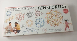 Vintage TENSEGRITOY Geodesic Construction Building Puzzle STEM Learning Set NEW! - Picture 1 of 12