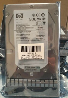 450GB 3.5" Hard Drive 454232-B21 454274-001 480528-002 15K dp SAS - Image 1 of 4