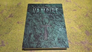 HARDCOVER B&W Vampire the Masquerade 20th Anniversary Edition V20 - Imagen 1 de 21