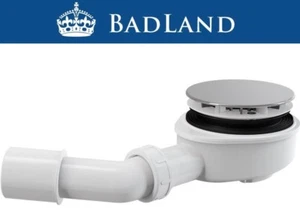 Ablaufgarnitur für Duschwanne Dusche Siphon Ø 90 mm Ablauf flach 60 mm - Bild 1 von 5
