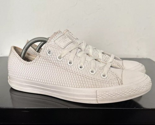 CONVERSE All Star Chuck Taylor OX 'Gomma goffrata' taglia UK 8 150890C