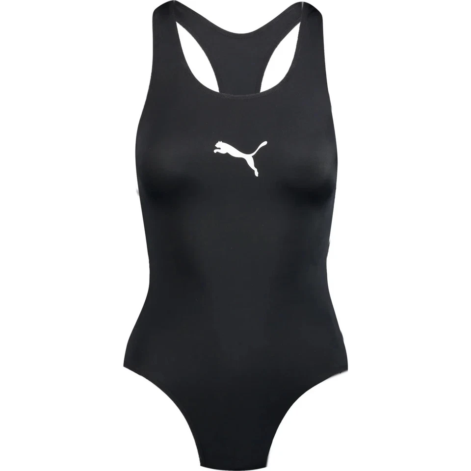 PUMA Badpak PUMA SWIM WOMEN SWIMSUIT met comfortabele Gr. S logo B3
