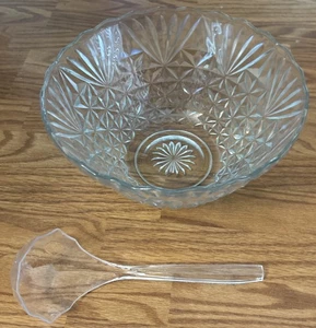 Vintage Anchor Hocking Arlington 18 Stück Bowle Schüssel Set Schüssel, Schöpfkelle, Tassen & Kleiderbügel - Bild 1 von 9