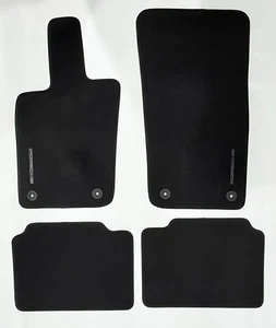 Porsche Panamera 971 2017-2023 Black Front & Rear Floor Mat Carpet Set of 4 OEM - Bild 1 von 10