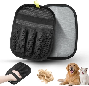 Tierhaarentferner Handschuhe für Katzen & Hunde - Wiederverwendbare elektrostatische Tierhaarhandschuhe - Bild 1 von 12