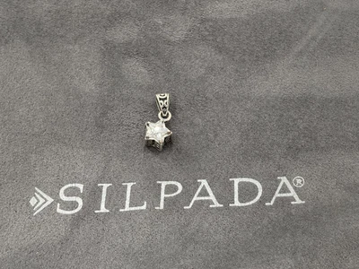 Colgante Silpada Oxidada Plata Esterlina Circonita cúbica Estrella Filigrana Celestial N1413 Foto 1 de 4