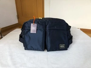 Bolso corporal Geki Porter Tanker hierro azul cintura usado - Imagen 1 de 16