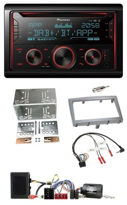 Pioneer 2DIN DAB Lenkrad Bluetooth USB CD Autoradio für Porsche 911 Boxster Caym - Bild 1 von 4