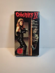 Ghoulies IV (VHS, 1994, Promotional) Wynorski Columbia Tristar - Imagen 1 de 8