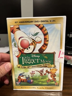 Winnie the Pooh The Tigger Movie DVD, 2009 2-Disc 10th Anniversary NEW SEALED Foto 1 de 3