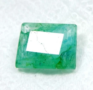 Natural Enhanced Certified Emerald Cut Colombian Emerald Gemstone 4.40 Ct z661 - Picture 1 of 8