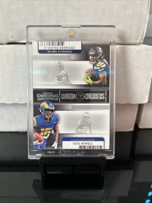 2021 Contenders Round 2 Numbers D’Wayne Eskridge And Tutu Atwell - Image 1 of 2