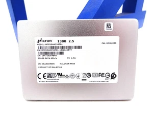 MICRON MTFDDAK256TDL-1AW1ZABYY 256GB MICRON 1300 2.5in SATA 6GBPS SSD - Picture 1 of 1
