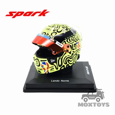 Squadra Spark 1:5 Formula 1 - Lando Norris - GP di Gran Bretagna 2025 modello verde  - Immagine 1 di 4