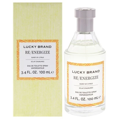 3 Pack Re-Energize by Lucky Brand for Unisex - 3.4 oz EDT Spray - Image 1 of 4