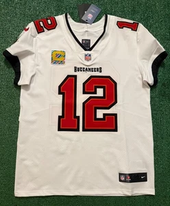 Camiseta deportiva Nike Vapor Elite blanca auténtica Tom Brady Tampa Bay Buccaneers talla 44/L - Imagen 1 de 12