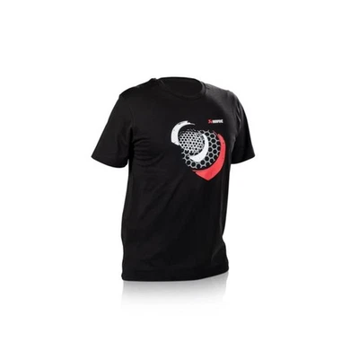 Akrapovic Lifestyle T-shirt Mesh Mens Black - XLarge 801755 - Image 1 of 3