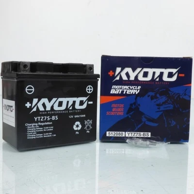 Batterie SLA Kyoto pour Moto Honda 600 Hornet 2002 YTZ7S-BS SLA / 12V 6Ah Neuf - Photo 1/3