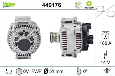 ALTERNATOR 440176 - Image 1 of 4
