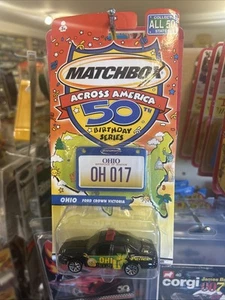Matchbox #97505 Across America 50th Diecast Ohio Ford Crown Victoria Police Car - Picture 1 of 4