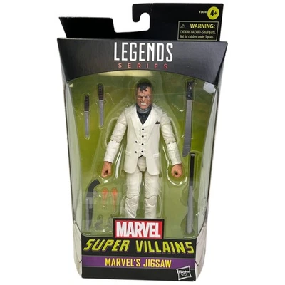 Figura de acción Marvel Legends Jigsaw 6" Super Villians 2022 Hasbro nueva precintada Foto 1 de 4