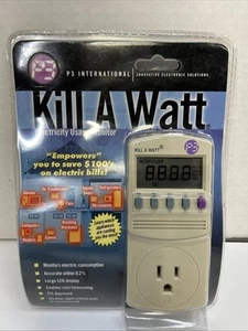 Kill A Watt Electricity Usage Monitor P3 International P4400 Plug-in, BRAND NEW - Picture 1 of 2