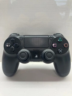 Controle sem fio Sony PlayStation 4 PS4 Dualshock 4 OFICIAL OEM preto escuro - Imagem 1 de 4
