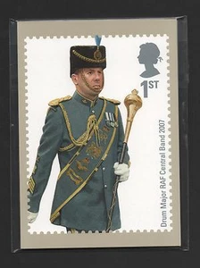 GB 2008 RAF UNIFORMEN PHQ BRIEFMARKENKARTEN - Bild 1 von 1