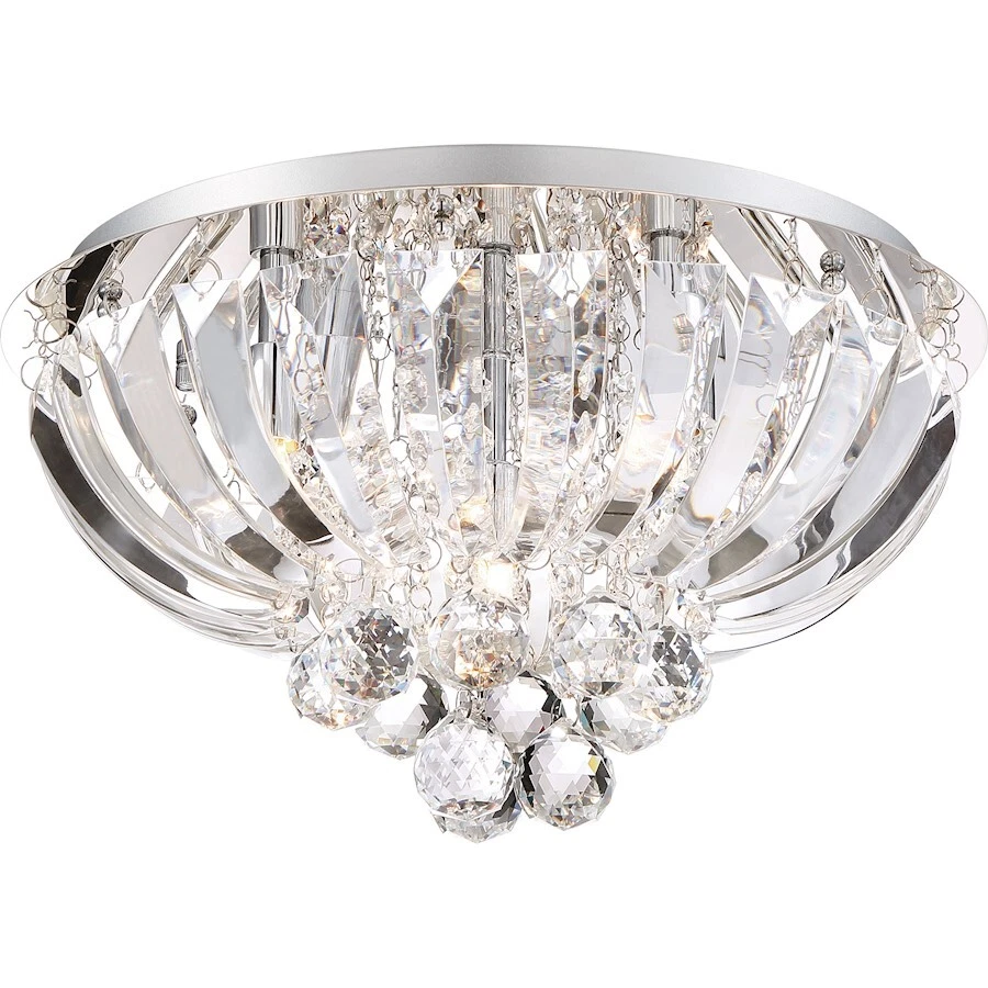 Montaje empotrado Quoizel Platinum Glisten 5 luces, cromo pulido - PCGN1616C Foto 1 de 1