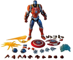 Authentic S.H. Figuarts Tech-On Suit Captain America Marvel (6") 1:12 Scale - Picture 1 of 3