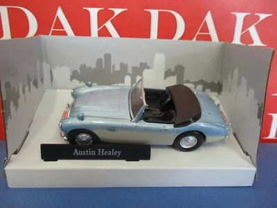 Die cast 1/43 Modellino Auto Austin Healey azzurra by Cararama - Immagine 1 di 4