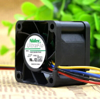1PCS NEW Nidec V40S12BUB5-57A05 4028 4cm 12V 0.53A cooling fan #LRR - Image 1 of 3