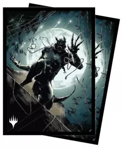 Innistrad Midnight Hunt WEREWOLF 100ct Card Sleeves Protectors Ultra Pro NEW - Imagen 1 de 1