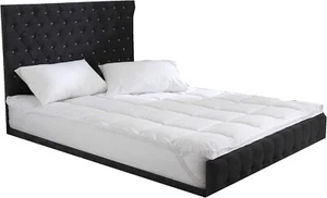 Colchón Topper Cama Super King Microfibra 3D Masaje Burbujas Tela Fácil Cuidado - Imagen 1 de 4