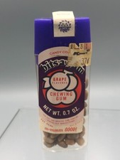 Vintage LOTTE Bits-a-Gum CHEWING GUM Plastic MR CANDY Container