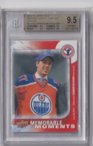 2015-16 15/16 Upper Deck National Card Day ROOKIE #16 Connor McDavid BGS 9.5 GEM - Picture 1 of 2